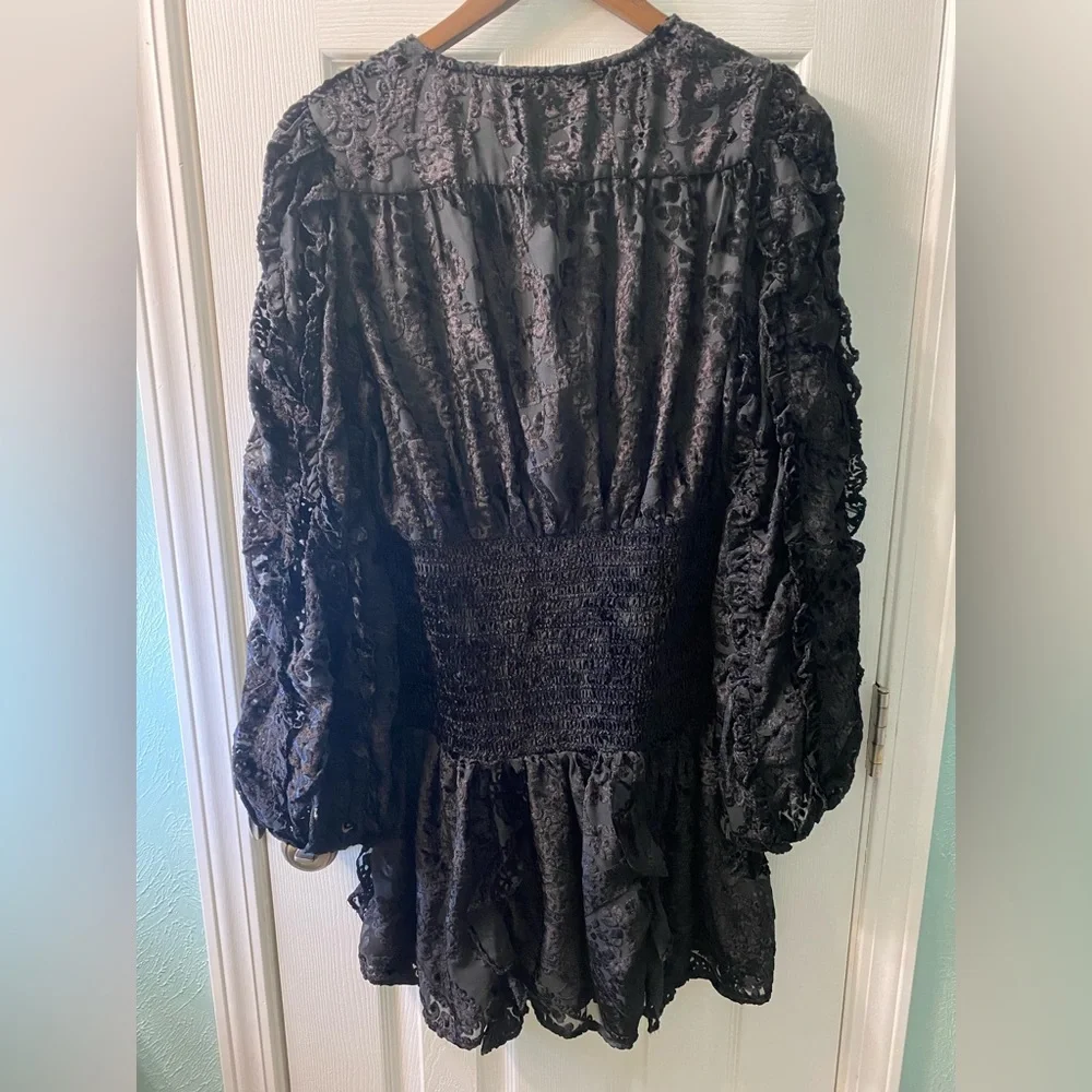 Rococo Sand Sade Dress in Black - Picture 9 of 9
